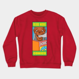 Read more comics! Crewneck Sweatshirt